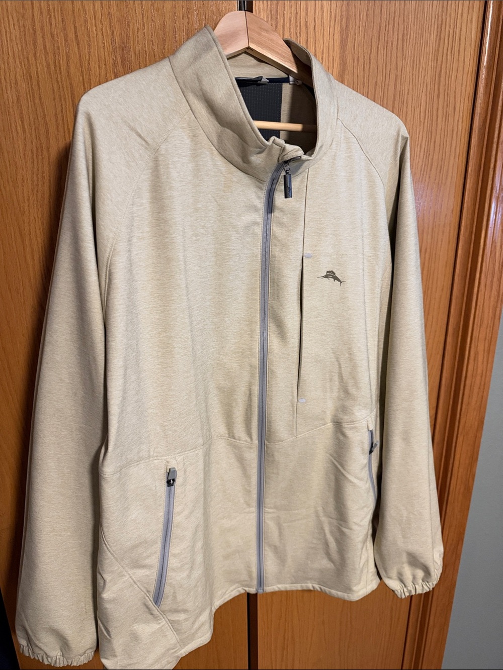 Tommy Bahama Sandstone Full-Zip Performance Jacket